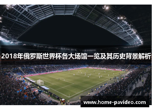 2018年俄罗斯世界杯各大场馆一览及其历史背景解析 2018年俄罗斯世界杯各大场馆一览及其历史背景解析